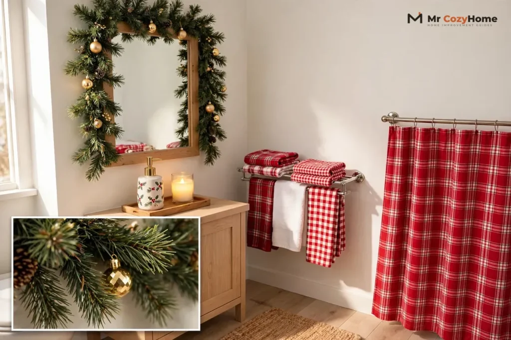 Bathroom Christmas Decor: Small-Space Ideas That Survive the Steam