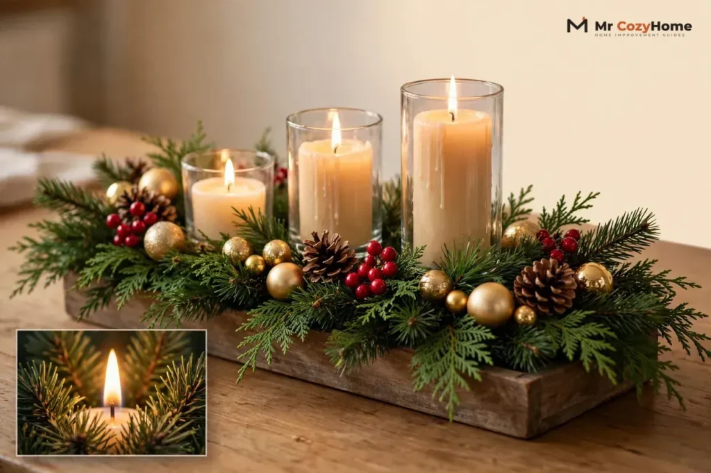 Holiday Table Centerpiece Ideas for Christmas