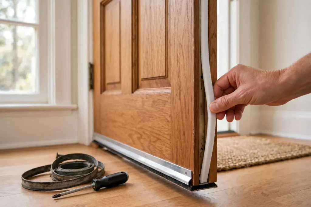 Door Weatherstripping: Check for Drafts, Choose the Right Seal, Install It Right