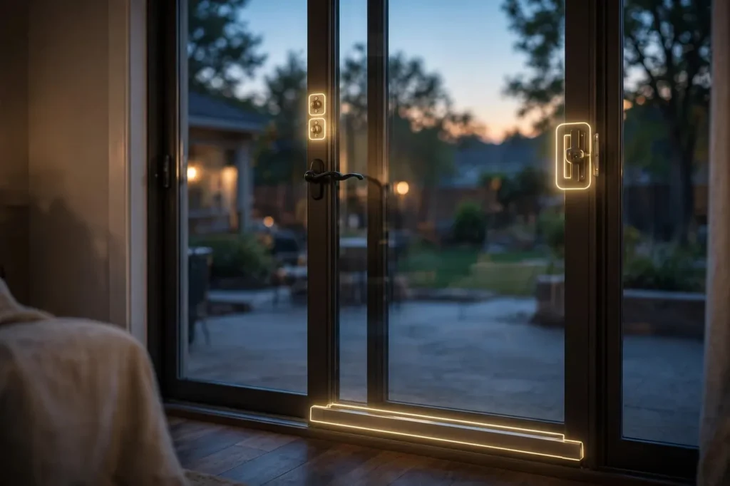 Sliding Glass Door Smart Lock: What Actually Exists, and What to Buy Instead